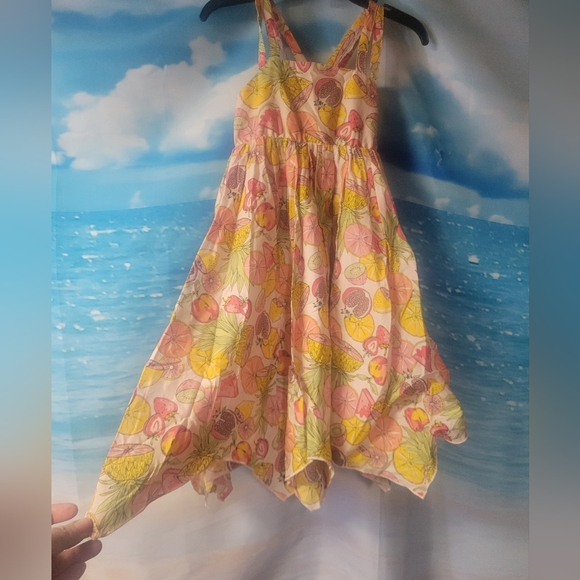 Cynthis Rowley NWT‎ Floral Kids Dress in Pink and Yellow Size 4T - Picture 1 of 4